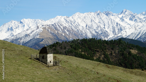 landscape in the mountains