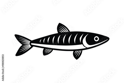 illustration of a mackerel fish
