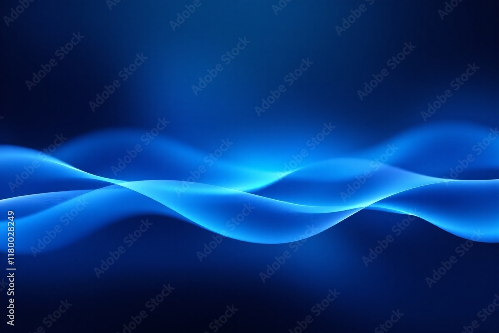 a close up of a blue wave of light on a black background a close up of a blue wave of light on a black background