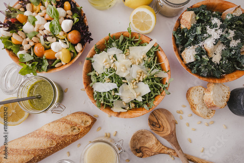 Arugula Caesar Salad