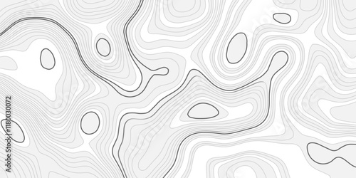 Abstract stylized height topographic contours map line background. abstract outline, Concept topographic map  contour map vector background. 