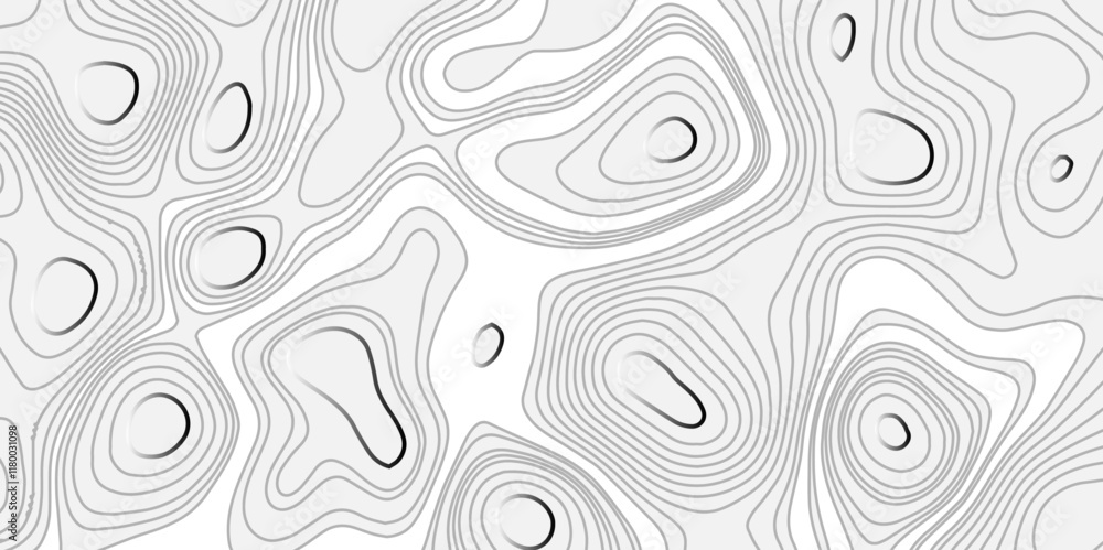 Abstract topography wave paper curved reliefs white line background, contours topography map background, topography and geography map grid background, Abstract vector illustration. Abstract topography wave paper curved reliefs white line background, contours topography map background, topography and geography map grid background, Abstract vector illustration.