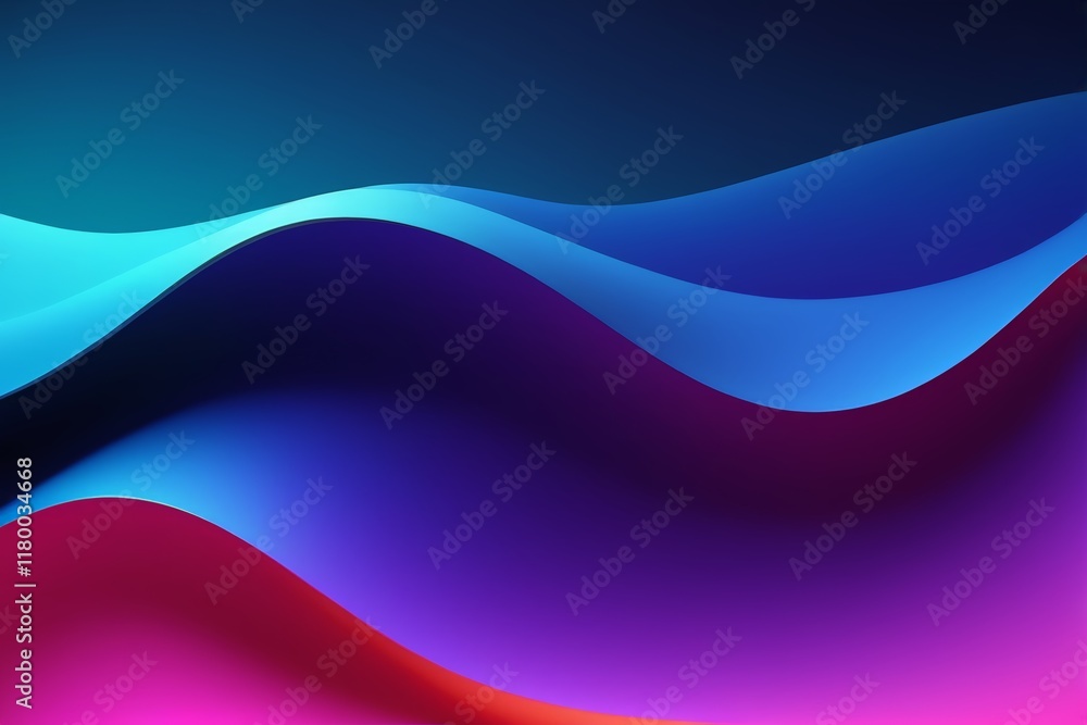 Obraz premium a close up of a colorful abstract background with a curved design