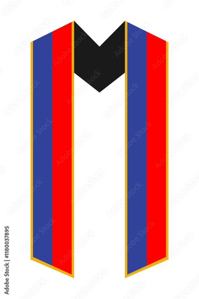 Graduation Sash Vector Illustration Graduation Sash Vector Illustration