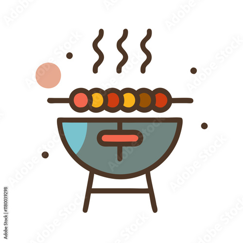 barbeque icon design