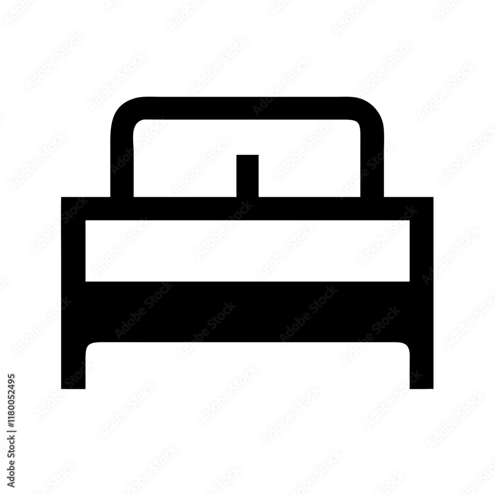 bed icon design bed icon design