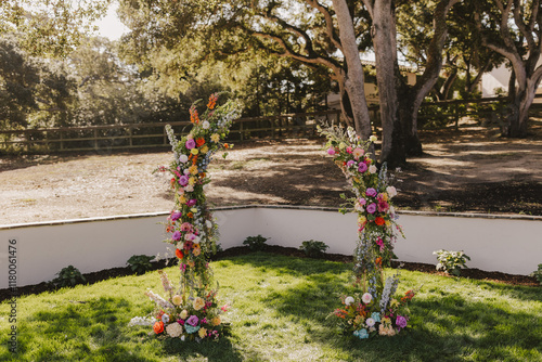 Colorful Ceremony Flowers