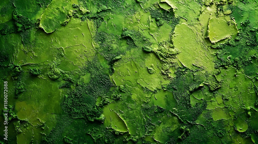 Vibrant Green Moss Texture on Natural Rustic Surface Vibrant Green Moss Texture on Natural Rustic Surface