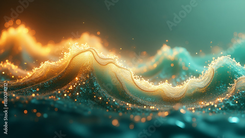 Radiant Dawn of Celebration: A New Year’s Golden Dream