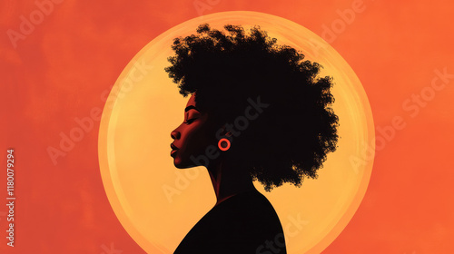 Empowering Artwork Celebrating African Heritage: Black History Month photo