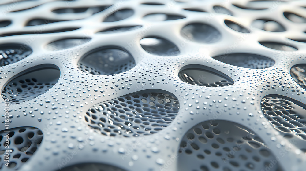 3d vector illustration of water droplets on waterproof nonwoven fabric with cooling properties. Sunwoven. Illustration 3d vector illustration of water droplets on waterproof nonwoven fabric with cooling properties. Sunwoven. Illustration