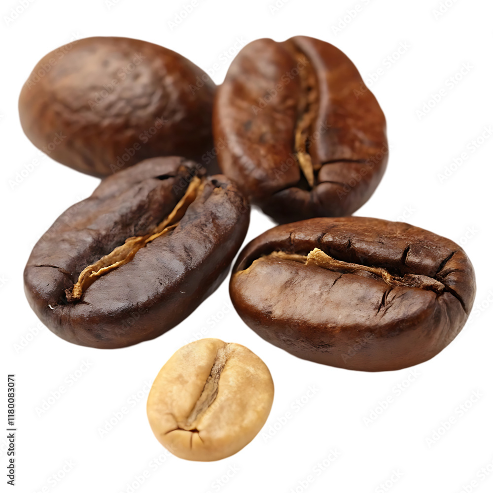 coffee beans isolated on white coffee beans isolated on white