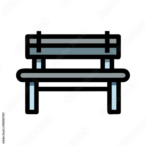 bench seat icon design