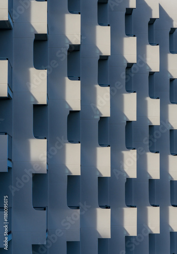 Modern architecture, windows, building