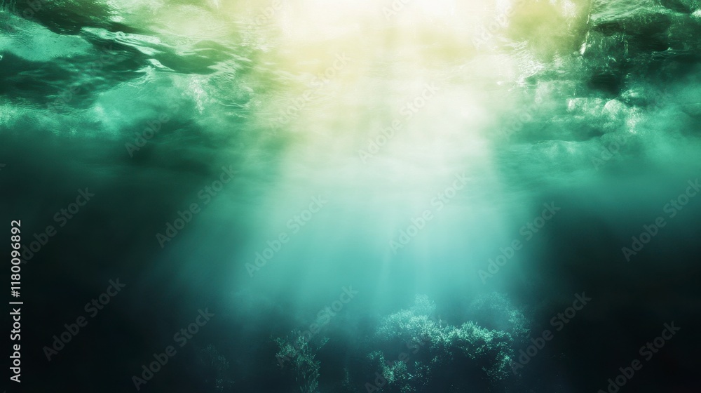 Fototapeta premium Vibrant Green Gradient Watercolor Background, Smooth Organic Texture, Detailed Artistic Design for Various Creative Projects