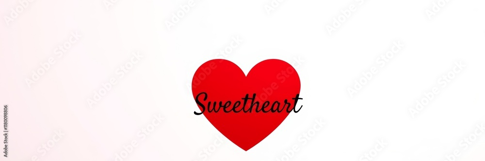 Heart symbol with the word Heart symbol with the word