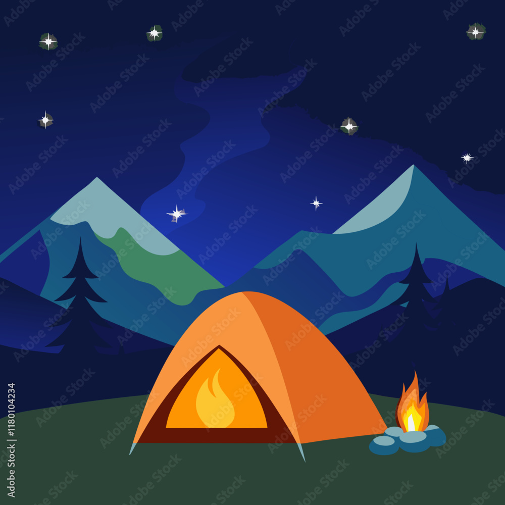 camping in the mountains camping in the mountains