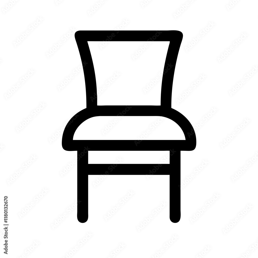 dining chair icon design dining chair icon design
