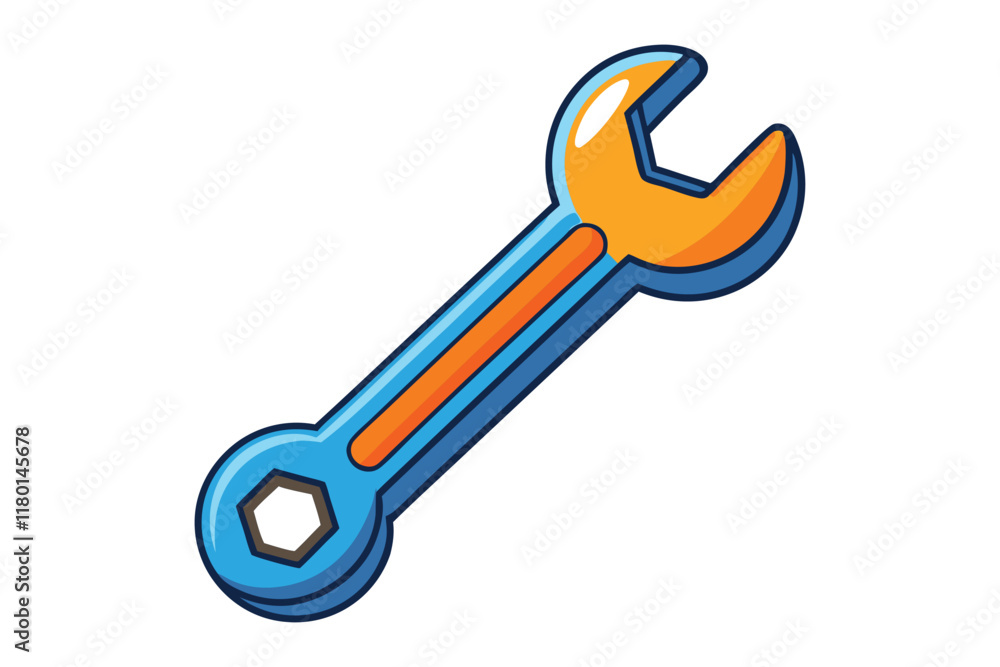 Colorful cartoon wrench icon set featuring vibrant designs, isolated on white background, perfect for tools, repair, and maintenance themes Colorful cartoon wrench icon set featuring vibrant designs, isolated on white background, perfect for tools, repair, and maintenance themes