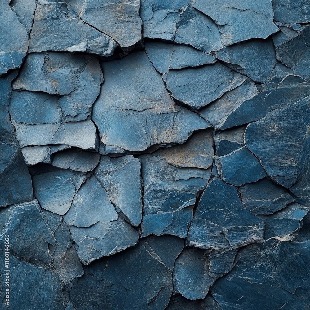 A dark blue slate texture background with cracked layers, ideal for rugged and natural design concepts. A dark blue slate texture background with cracked layers, ideal for rugged and natural design concepts.