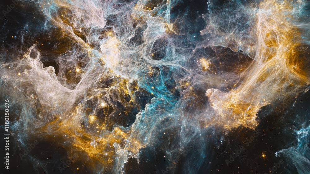 Abstract Cosmic Nebulae: A Stunning Visual of the Universe Abstract Cosmic Nebulae: A Stunning Visual of the Universe