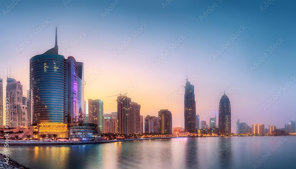 Obraz premium Elegant Ramadan Kareem Backgrounds with Islamic Lanterns and Crescent Moon Theme