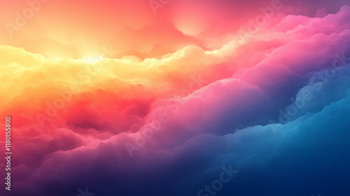 Gradients reminiscent of a sunset sky transitionin_007