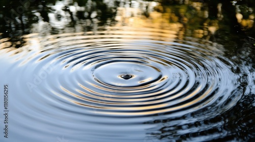 Tranquil Ripples on a Serene Lake: A Minimalist Perspective