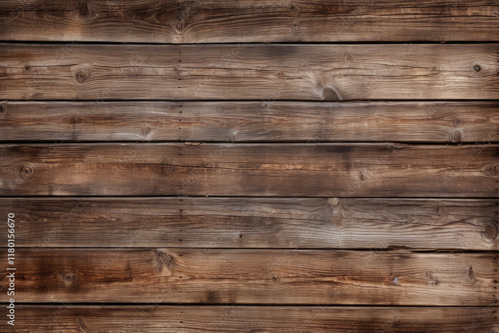 Fototapeta premium Processed collage of old retro wooden wall surface texture. Background for banner, backdrop