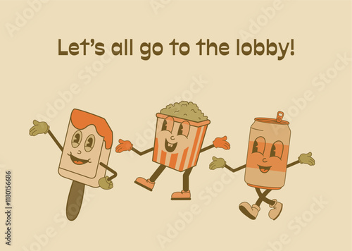 Let's All Go to the Lobby (trio orange)