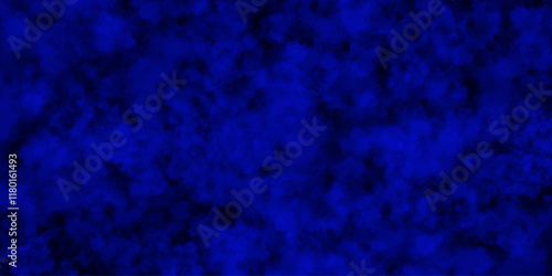 dark blue smoke background, navy blue watercolor and paper texture. beautiful dark gradient hand drawn by brush grunge background