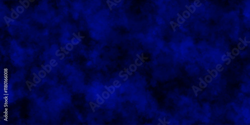 dark blue smoke background, navy blue watercolor and paper texture. beautiful dark gradient hand drawn by brush grunge background