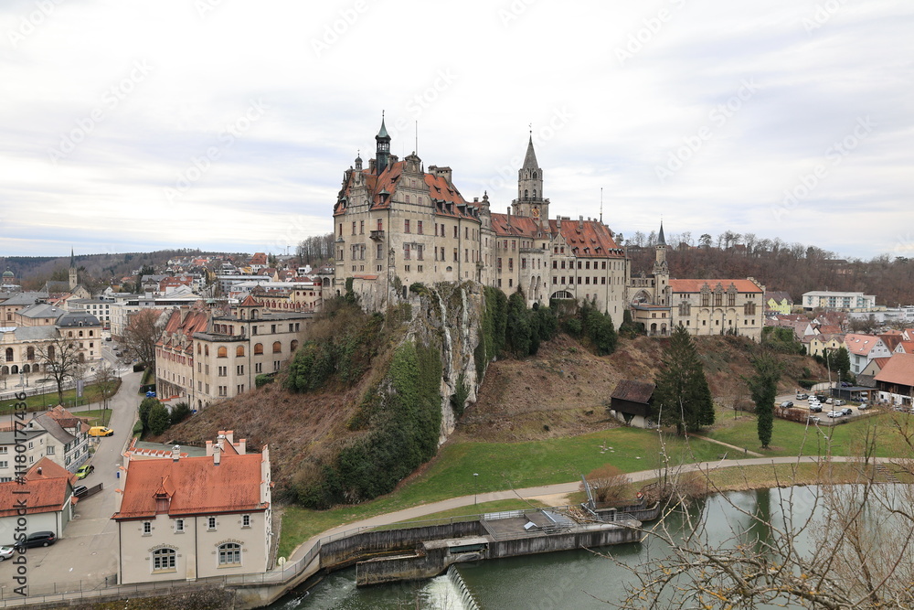 Naklejka premium Impressionen aus Sigmaringen auf der Schwäbischen Alb