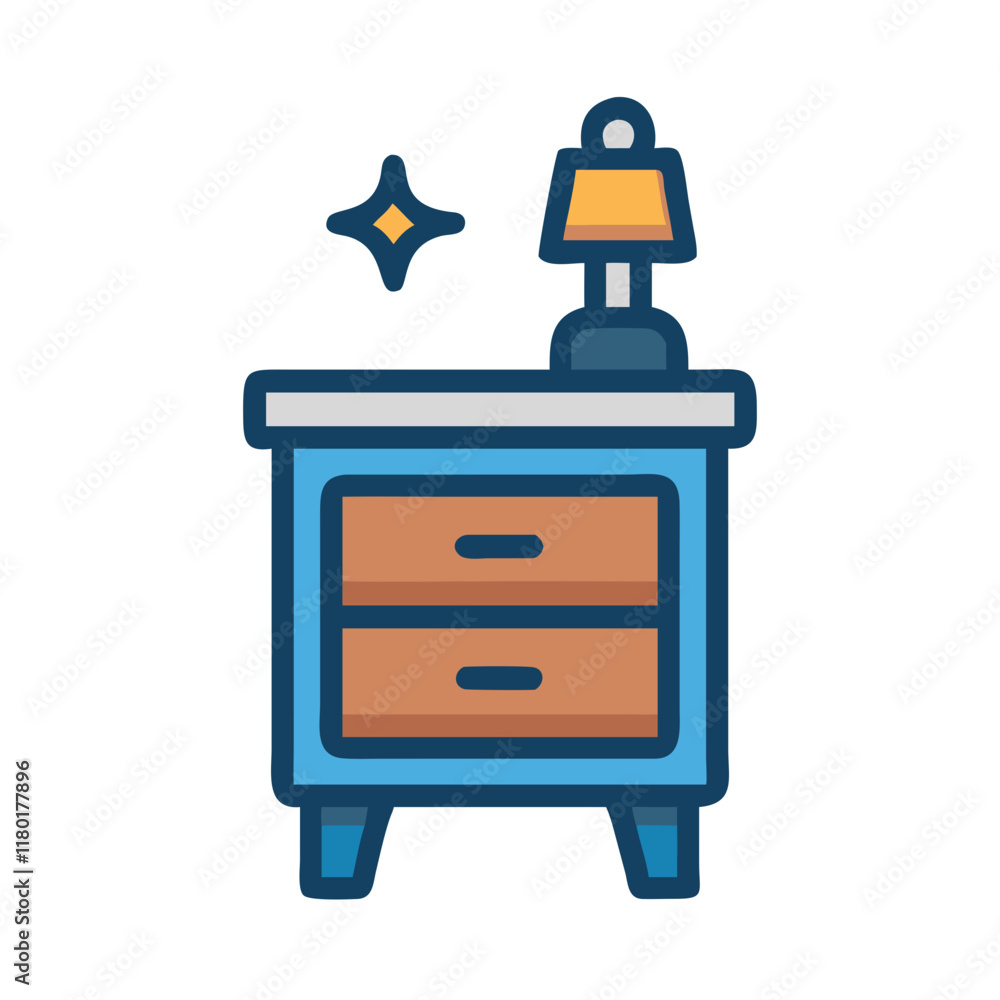 nightstand icon design nightstand icon design