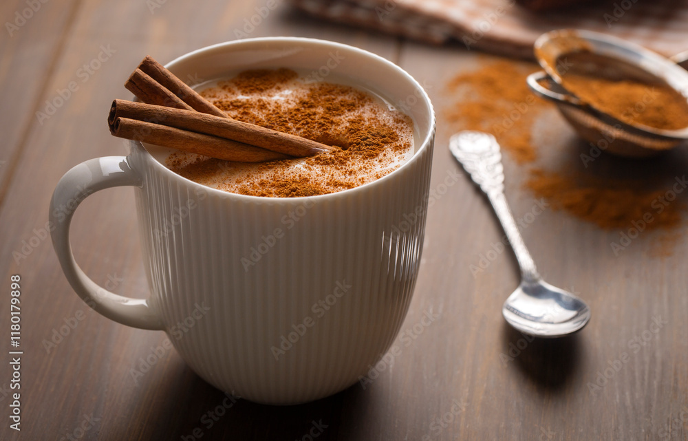 Turkish hot drink; Sahlep or salep