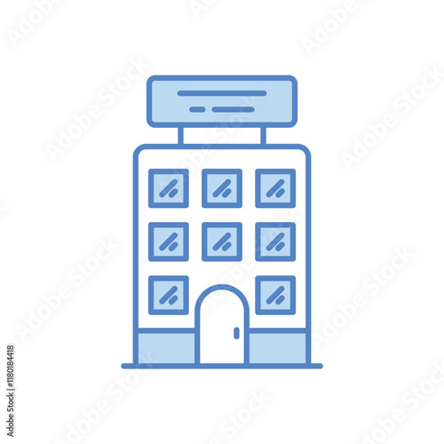 Hotel vector icon