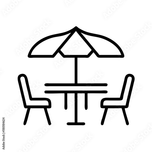 patio furniture icon design