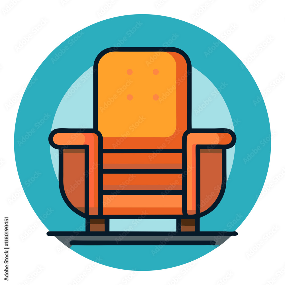 recliner icon design