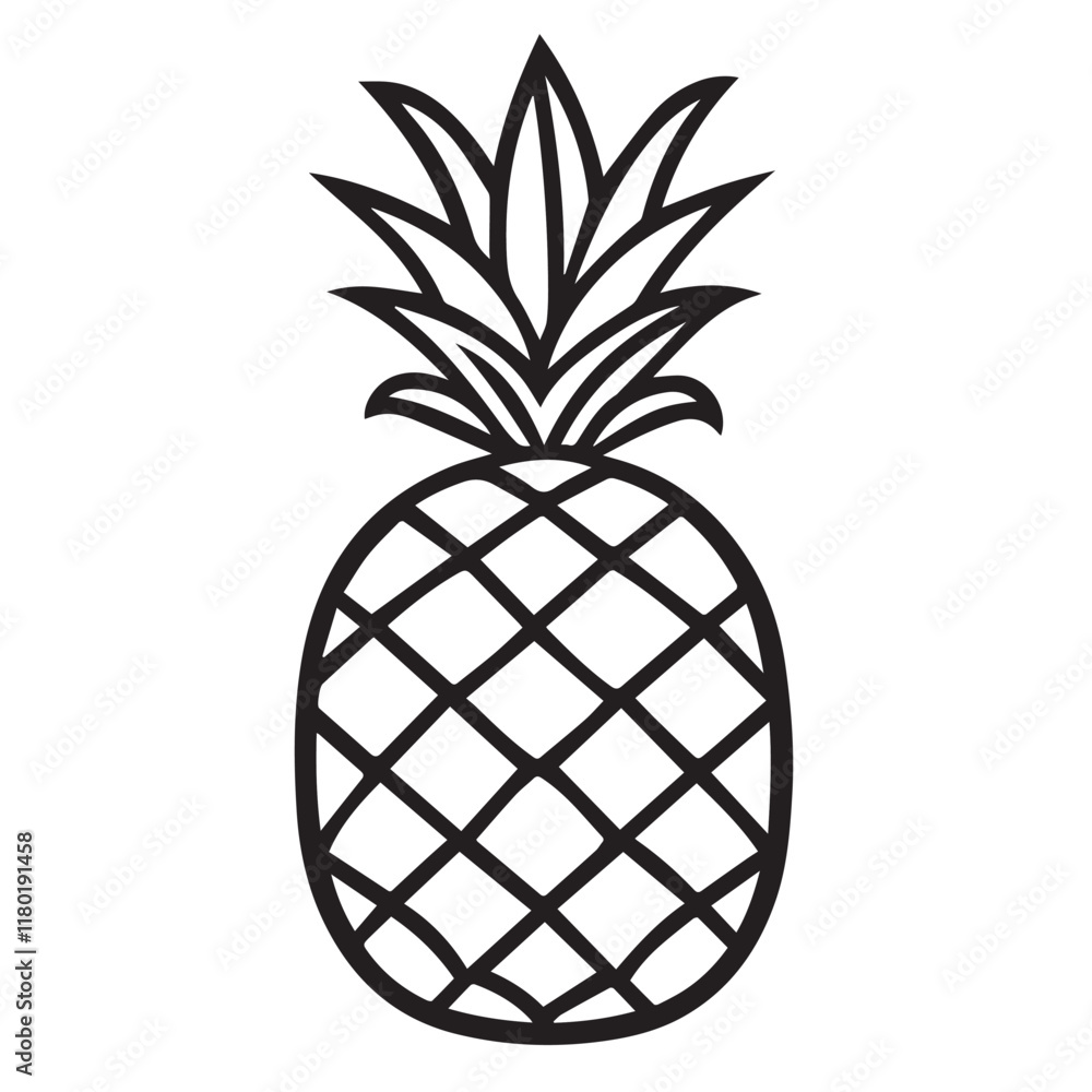 Pineapple Icons: From Simple Silhouettes, Colorful Icons, and Fun Characters to Adorable Mascots. Pineapple Icons: From Simple Silhouettes, Colorful Icons, and Fun Characters to Adorable Mascots.