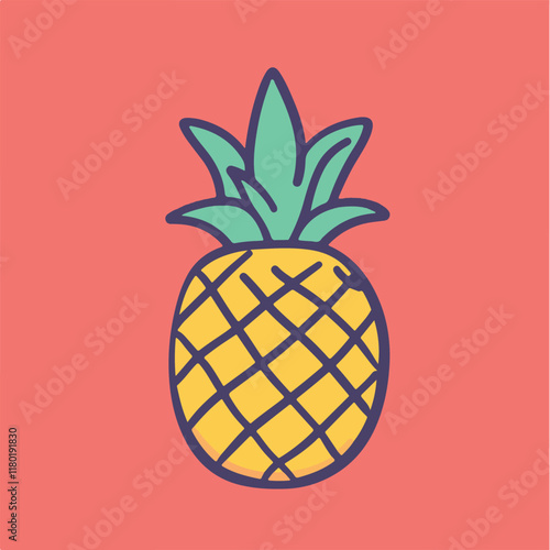 Pineapple Icons: From Simple Silhouettes, Colorful Icons, and Fun Characters to Adorable Mascots.