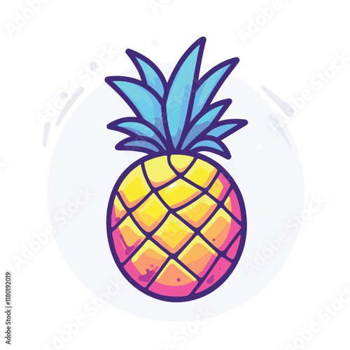 Pineapple Icons: From Simple Silhouettes, Colorful Icons, and Fun Characters to Adorable Mascots.