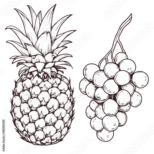 Pineapple Icons: From Simple Silhouettes, Colorful Icons, and Fun Characters to Adorable Mascots.