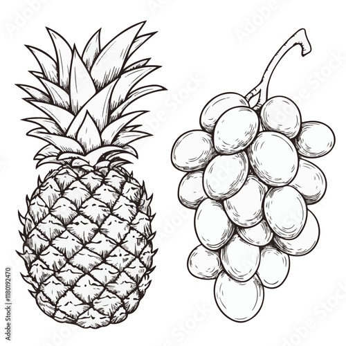 Pineapple Icons: From Simple Silhouettes, Colorful Icons, and Fun Characters to Adorable Mascots.