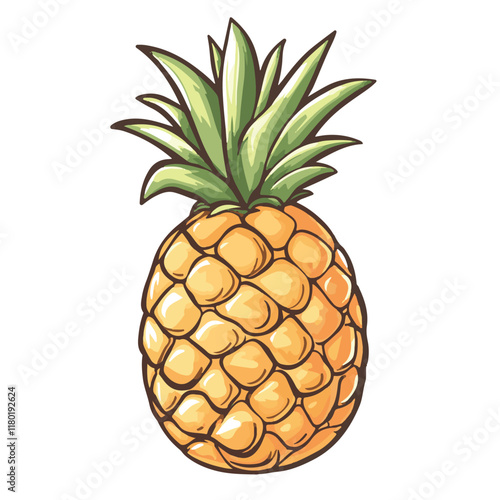 Pineapple Icons: From Simple Silhouettes, Colorful Icons, and Fun Characters to Adorable Mascots.