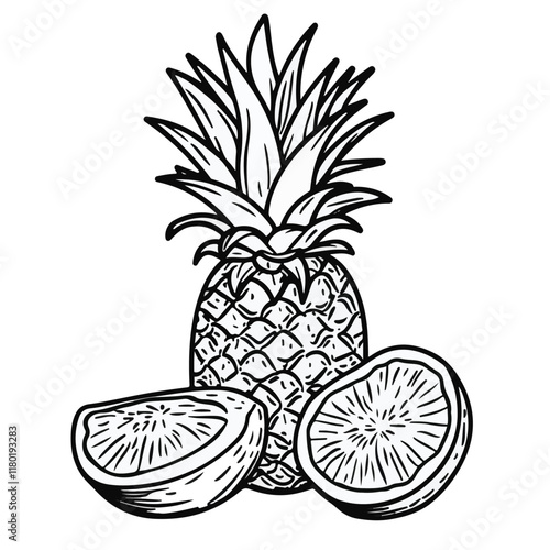 Pineapple Icons: From Simple Silhouettes, Colorful Icons, and Fun Characters to Adorable Mascots.
