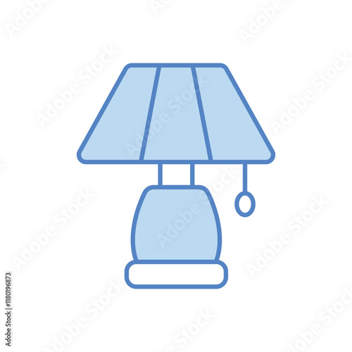 Table Lamp vector icon