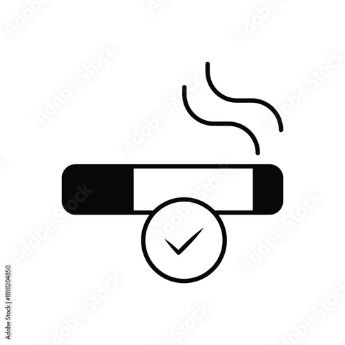 Smoking Sign vector icon