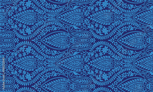 A cascading pattern of hand-drawn wildflowers and vines, adding charm to wrapping paper and nature-inspired projects.