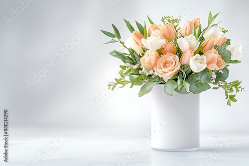 Wallpaper Mural Valentine's day celebration floral arrangement indoor setting romantic love elegant design Torontodigital.ca