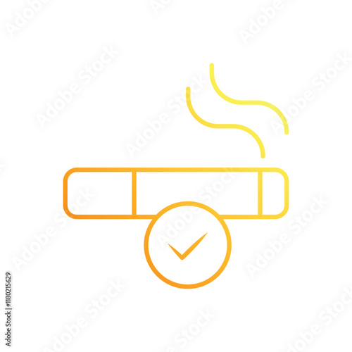 Smoking Sign vector icon